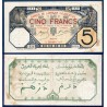 AOF P.5Bb, TTB Billet de 5 Francs 14.12.1922 Dakar