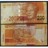 Afrique du sud P.142a, TTB, Billet de 200 rand 2013 Mandela Léopards