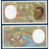 Afrique Centrale P.302Ff Centrafrique, Neuf, Billet de 1000 Francs CFA 1999 récolte