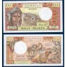 Djibouti P.37e, Neuf, Billet de 1000 Francs 2005 Chameaux