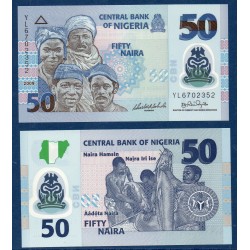 Nigeria Pick N°40a, Billet de Banque de 50 Naira 2009