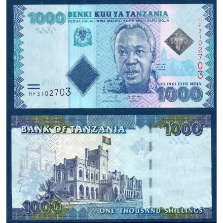 Tanzanie Pick N°41c, Billet de banque de 1000 shillings 2019