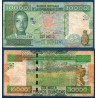 Guinée P.42b, TB, Billet de 10000 Francs 2008 Mont Loura