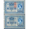 Autriche P.59, A-UNC Billet de 1000 Kronen 1919 bleu Femme