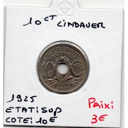 Pièce de 10 centimes Lindauer - 1925 - Sup - F.138/12