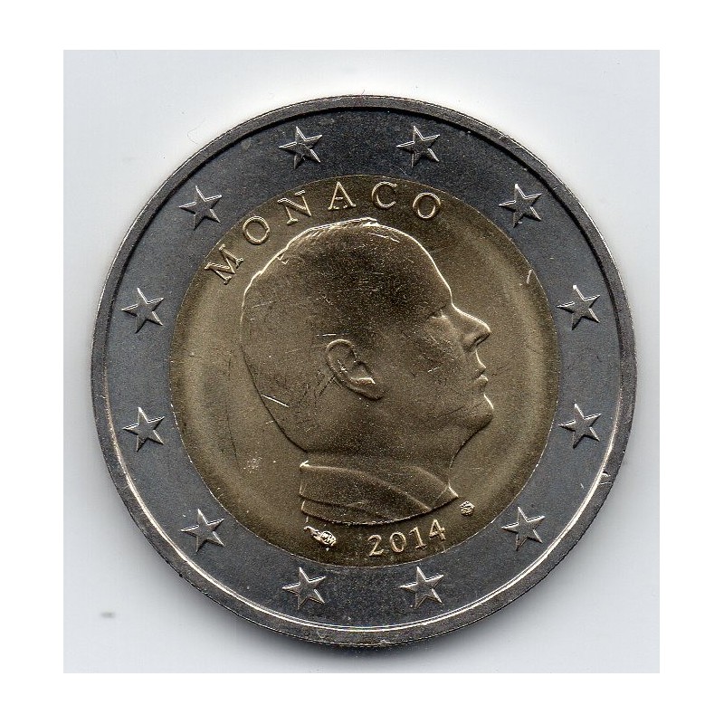 Pièce 2 euros Monaco 2014 2€ Albert II