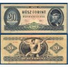 Hongrie P.169f, TTB Billet de 20 Forint 1975 Dozsa Gyorgy