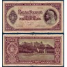 Hongrie P.111b, TB Billet de 100 Pengo 1945 Roi Matyas