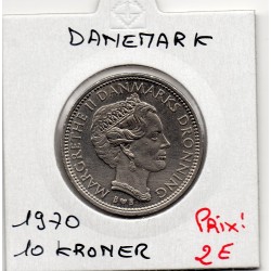 Danemark 10 kroner 1979 Sup+, KM.864 Margrethe II