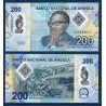 Angola P.160, Neuf, Billet de 200 Kwanzas 2020 Neto Pungu Andongo