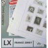 France Luxe LX 2021 1er semestre avec pochettes, timbres, blocs et carnets, préimprimées DAVO