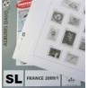 France SL 2021 1er semestre regular sans pochette, timbres, blocs et carnets, préimprimées DAVO