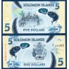 Salomon P.38, billet de 5 dollars 2019 polymère peche au thon