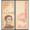 Venezuela Pick N°111b, Billet de banque de 50000 Bolivares 2019