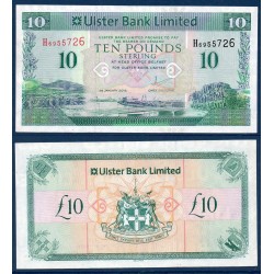 Irlande du nord P.341b, Spl Billet de 10 pounds 2012-2014 port belfast