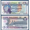 Irlande du nord P.83a, neuf Billet de 5 pounds 2008 hibernia