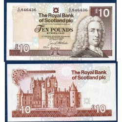 Ecosse P.353a, TTB+ Billet de 10 pounds 1994 Lord Ilay