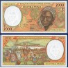 Afrique Centrale P.303Ff Centrafrique, Neuf, Billet de 2000 Francs CFA 1999 bateau