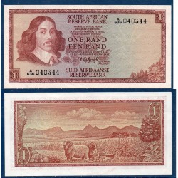 Afrique du sud P.109b, Sup, Billet de 1 rand 1967 béliers