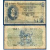 Afrique du sud P.105a, B, Billet de 2 rand 1965 Lion