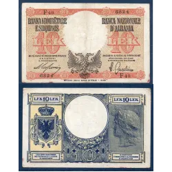 Albanie Pick N°11, Billet de banque de 10 Leke 1940