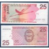 Antilles Néerlandaises P.24c, Spl Billet de 25 Gulden 1994 Flamant rose