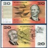 Australie P.46c, TTB Billet de 20 Dollars 1979 Kingsford-Smith