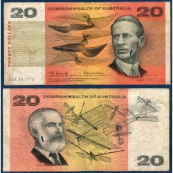 Australie Pick N°41a, Billet de banque de 20 Dollars 1966