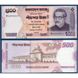 Bangladesh P.38, Spl, Billet de 500 Taka 2000 Bâtiment