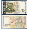 Bulgarie P.117a, TTB Billet de 10 Leva 1999 Beron