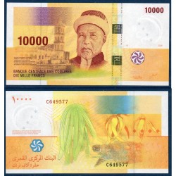 Comores P.19a, Neuf, Billet de 10000 Francs 2006 Ylang-Ylang