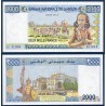 Djibouti P.40, Neuf, Billet de 2000 Francs 1997 Statue guerrier