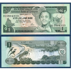 Ethiopie P.30a, Neuf, Billet de 1 Birr 1976 Chute Tissisat