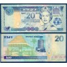 Fidji P.107a, neuf Billet de 20 Dollars 2002 Parlement