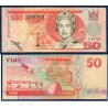 Fidji Pick.100b, Neuf Billet de 50 Dollars 1996 Drapeau