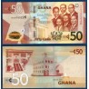 Ghana P.49, Neuf, Billet de 50 Cedis 2019 Fort Osu