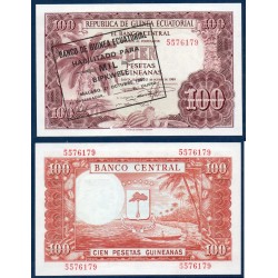 Guinée Equatoriale P.18, Neuf, Billet de 1000 bipkwele 1980 plage