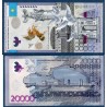 Kazakhstan P.46, neuf Billet de 20000 Tenge 2013 Pegase