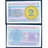 Kazakhstan Pick N°2d, Billet de banque de 2 Tyin 1993