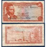 Kenya P.11b, TTB, Billet de 5 Shillings 1975 Café