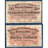 Luxembourg Pick N°26, B Billet de banque de 50 centimes 1918