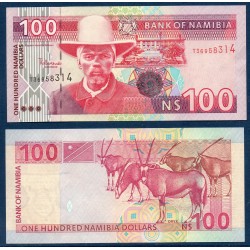 Namibie Pick N°9A, Billet de banque de 100 Dollars 2003