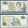 Nouvelle Zelande P.173c, TTB Billet de 20 Dollars 1981-1992 Pigeon