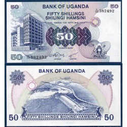 Ouganda Pick N°13b, Billet de banque de 50 Shillings 1979