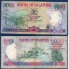 Ouganda Pick N°37a, Billet de banque de 5000 Shillings 1993