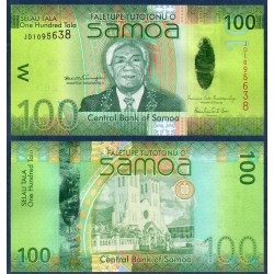 Samoa P.44a, neuf Billet de 100 Tala 2012 Susuga Tanumafili II