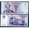 Transnistrie P.43a, neuf Billet de 5 Rubles 2007 violet