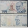 Turquie P.226a, TB Billet de 100 Lira 2009 Mustafa Efendi