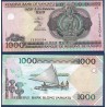 Vanuatu P.10a, Unc Billet de 1000 Vatu 2002 voilier