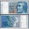 Suisse P.55c, TTB, Billet de 20 Francs 1981 Bénédict de Saussure